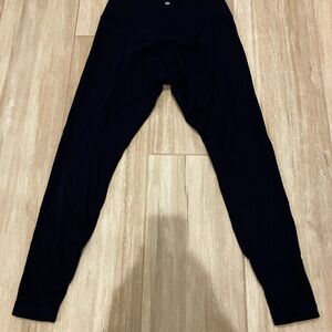 lululemon athletica Navy Blue Align Pants 28” inseam Leggings Size 12